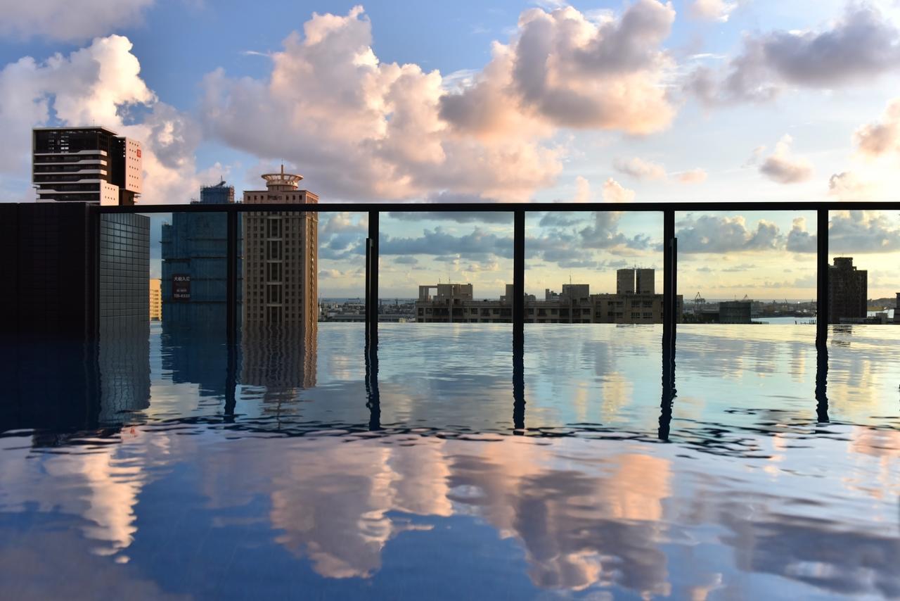 Silks Club Hotel Kaohsziung Kültér fotó A computer-generated image of a flooded New York City skyline
